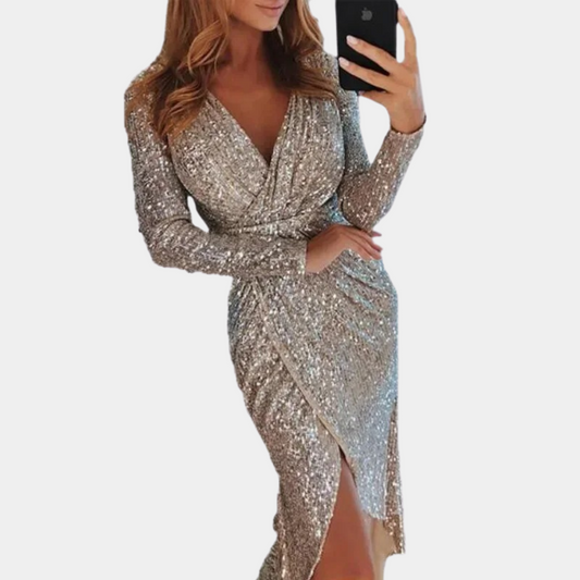Aurélia – Luxe Paillettenjurk met Glamour Factor