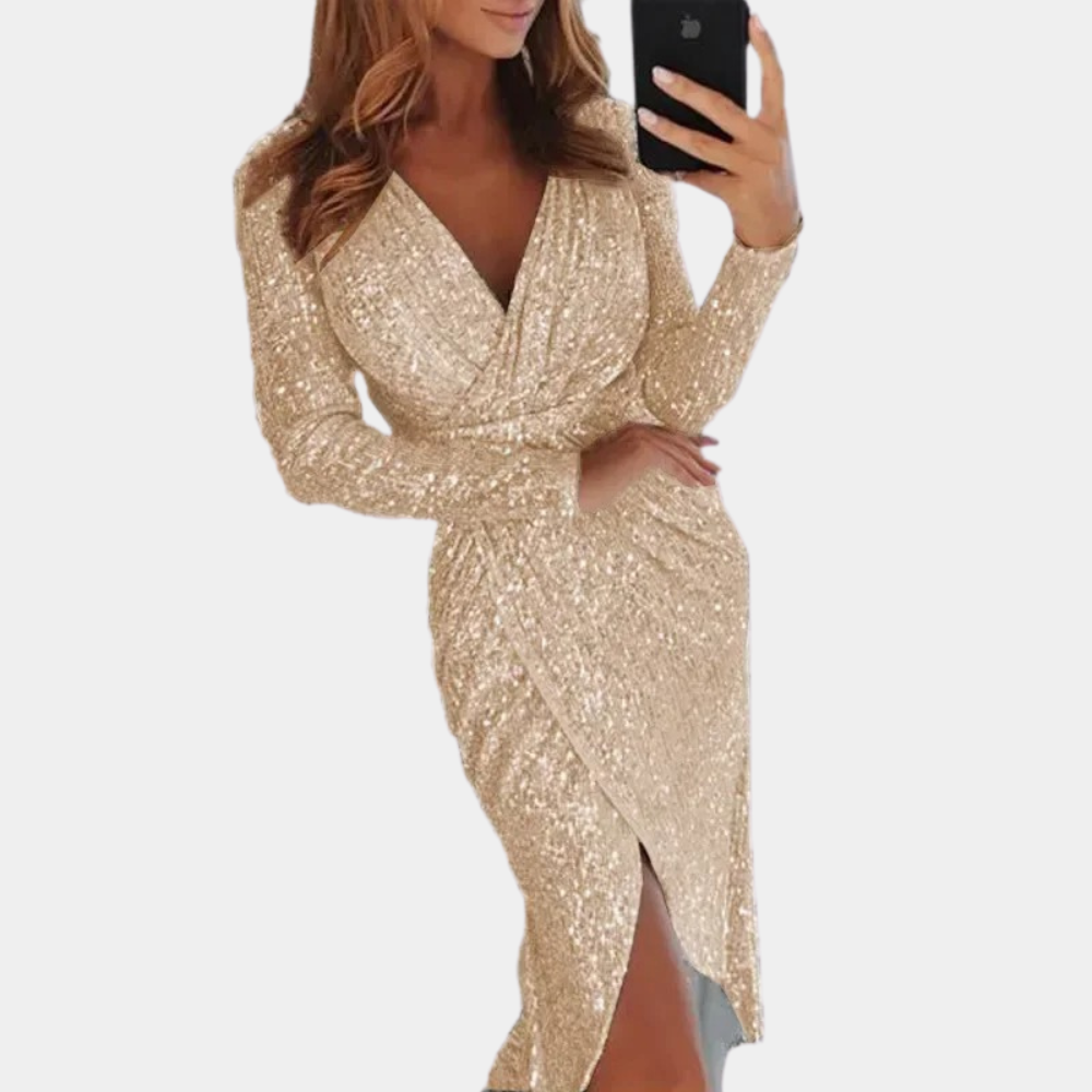 Aurélia – Luxe Paillettenjurk met Glamour Factor