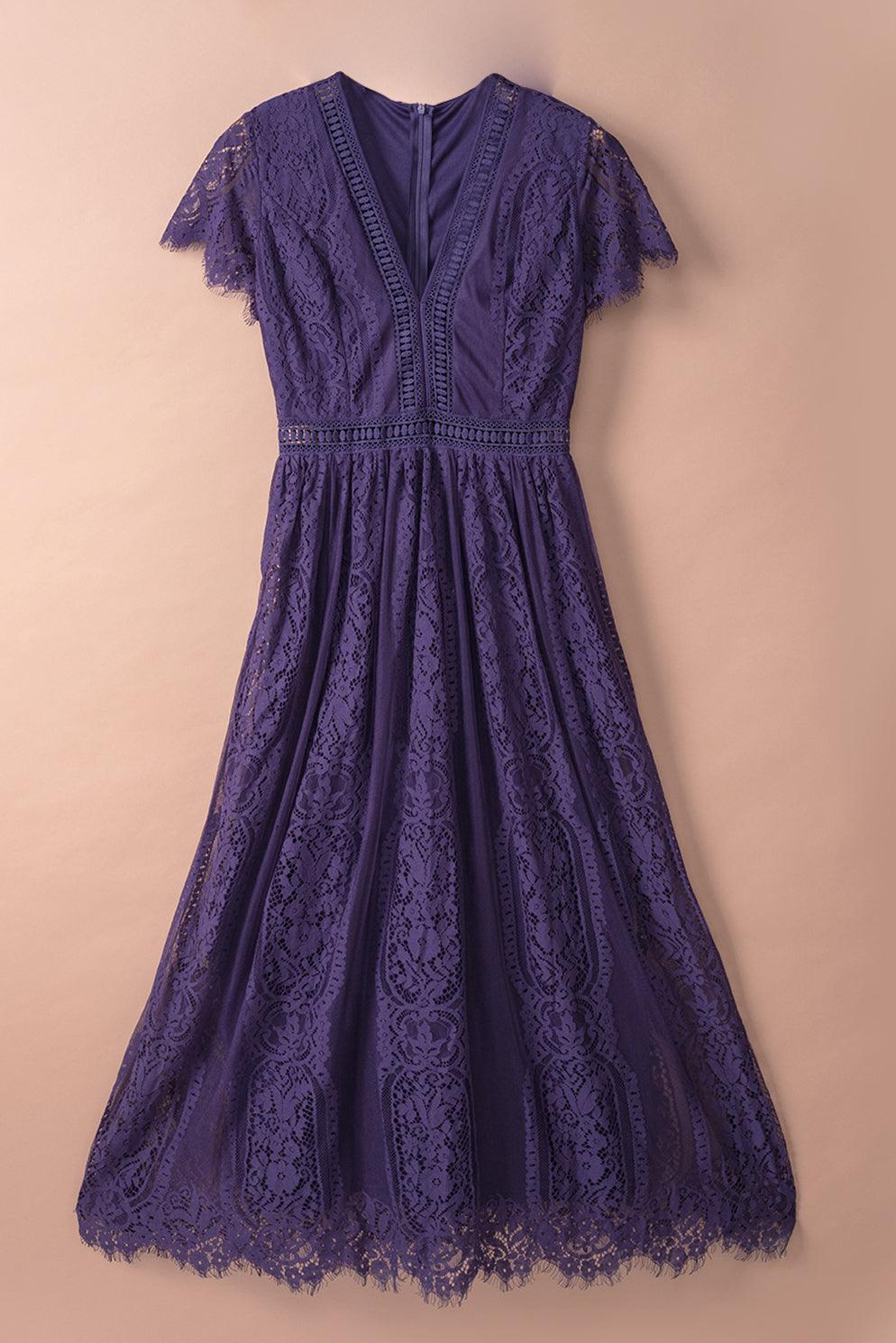 Lace Elegance Maxi – Jouw Statement Jurk voor Speciale Gelegenheden