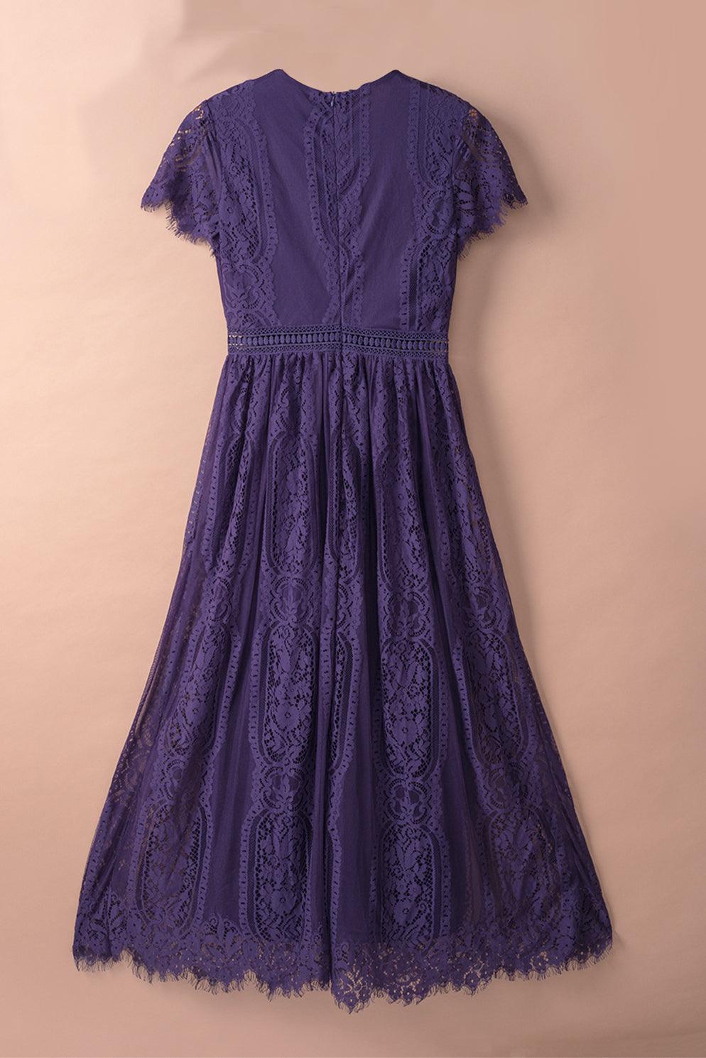 Lace Elegance Maxi – Jouw Statement Jurk voor Speciale Gelegenheden