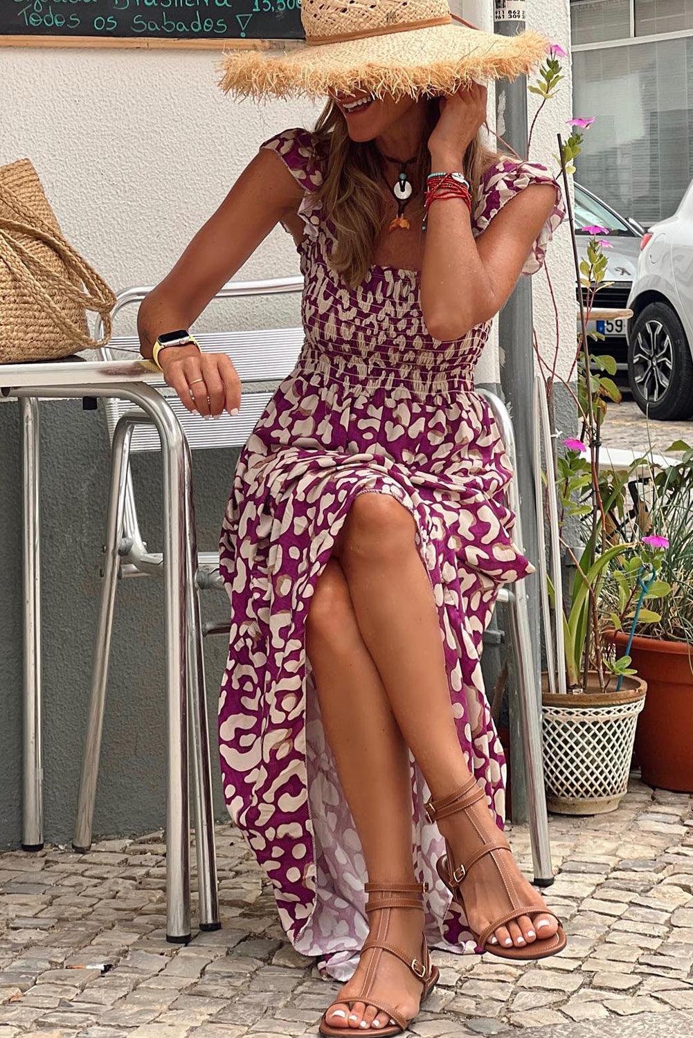 Elegance Flow Maxi Jurk