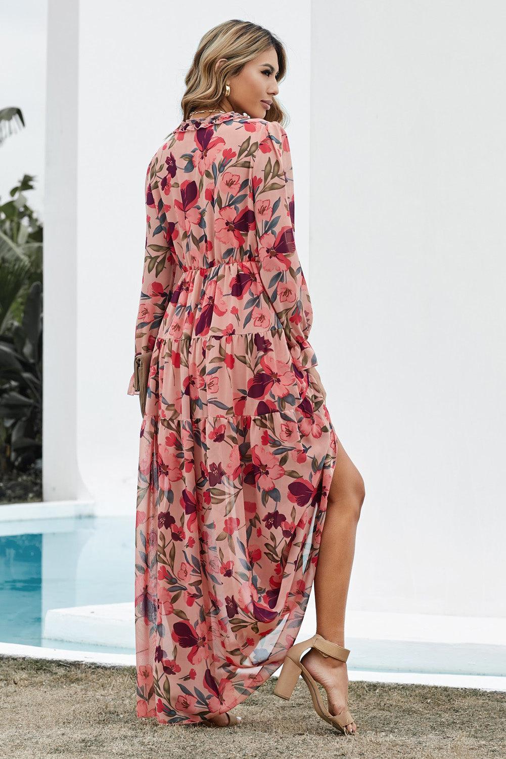 Lotus Elegance Maxi-jurk