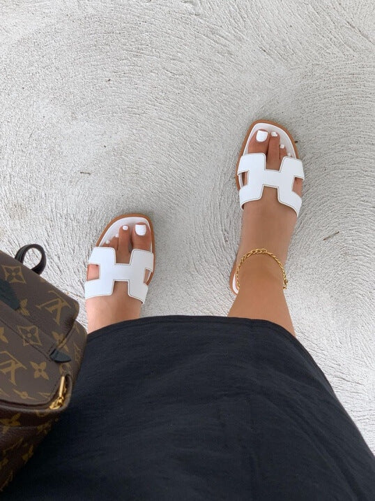 Elara | Zomerse Instapsandalen | Stijl en Gemak