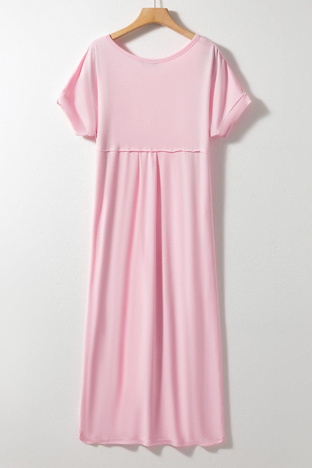 BreezeFlow Maxi – De Ultieme Comfortabele Maxi T-shirt Jurk