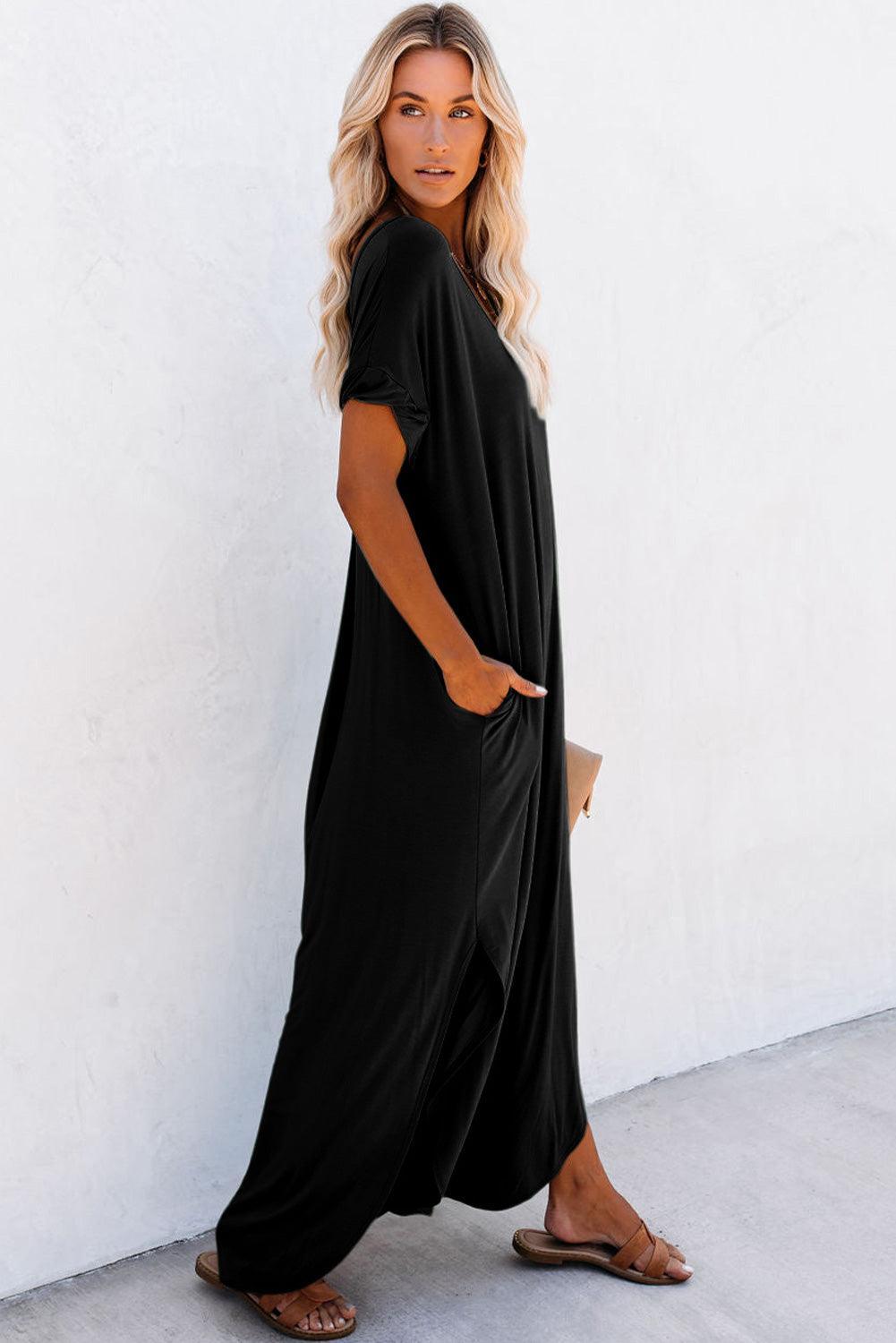 BreezeFlow Maxi – De Ultieme Comfortabele Maxi T-shirt Jurk