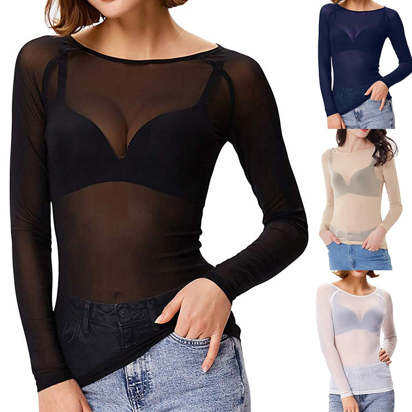 Isabella – Sensual Mesh Top