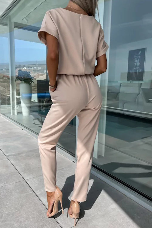 Elara - Luxe Jumpsuit | Stijlvol en Elegant | Perfect voor Feesten en Avonden Uit