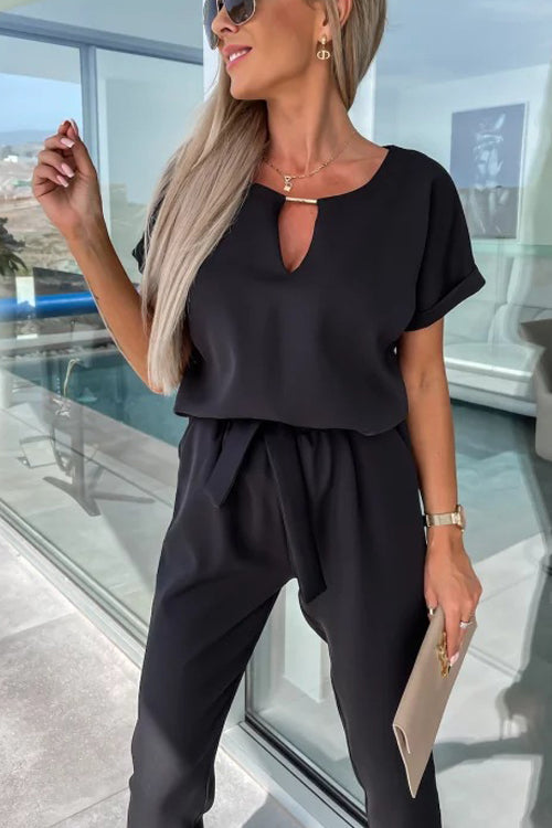 Elara - Luxe Jumpsuit | Stijlvol en Elegant | Perfect voor Feesten en Avonden Uit