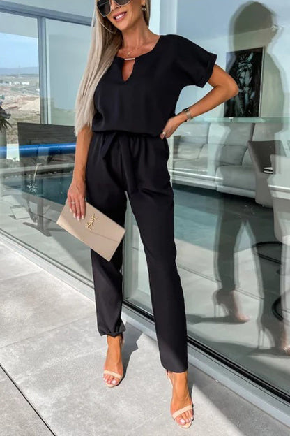Elara - Luxe Jumpsuit | Stijlvol en Elegant | Perfect voor Feesten en Avonden Uit