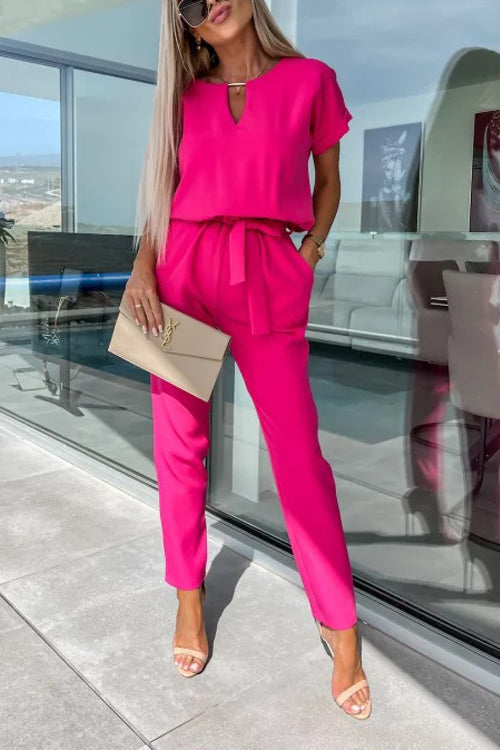 Elara - Luxe Jumpsuit | Stijlvol en Elegant | Perfect voor Feesten en Avonden Uit
