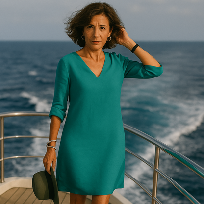 Isla – Zomerse Elegantie Jurk