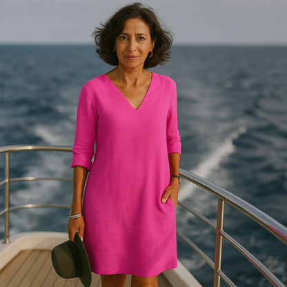 Isla – Zomerse Elegantie Jurk