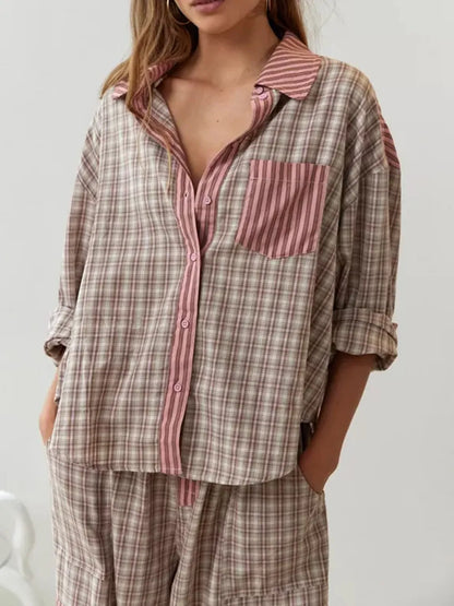 SnuggleCotton – Zachte Tweedelige Pyjama Set