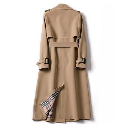 Amara – Elegante Trenchcoat voor Dames | Tijdloze Stijl en Luxe