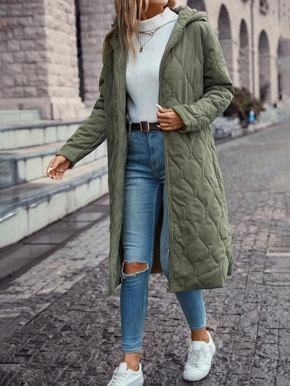 Evergreen – Dames Donsjas met Capuchon