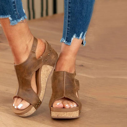 ComfortStep – Leren sandalen met orthopedische ondersteuning voor dames