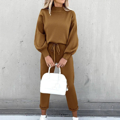 Athena – Luxe 2-delige Sweatpants & Sweater Set