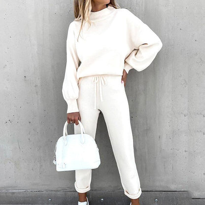 Athena – Luxe 2-delige Sweatpants & Sweater Set