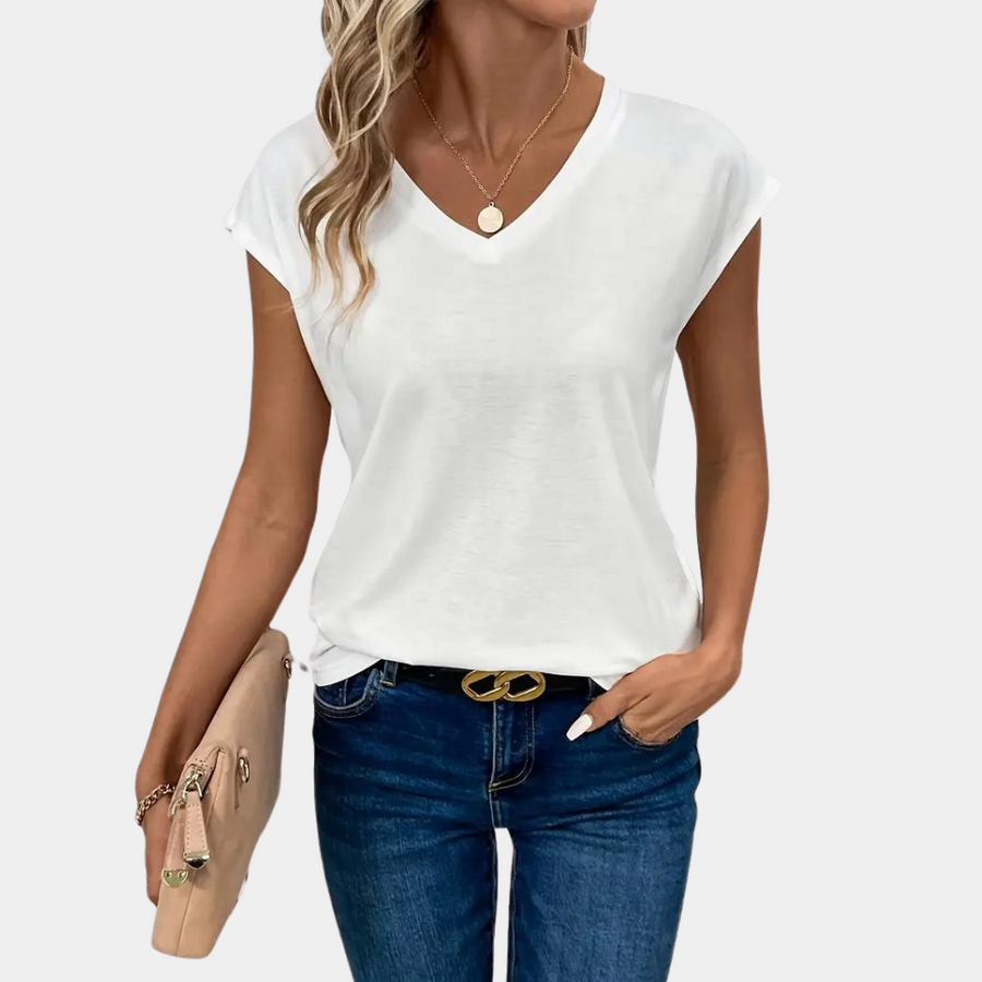 Elena – Everyday V-Hals T-Shirt