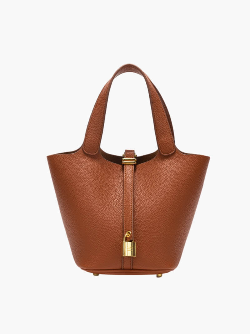 Bellaria Elegance – Luxe Handtas met Verfijnd Slotdetail
