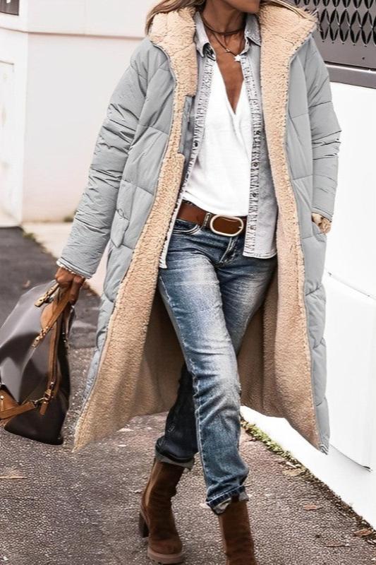 ReveriWarm – Omkeerbare Lange Winterjas voor Dames