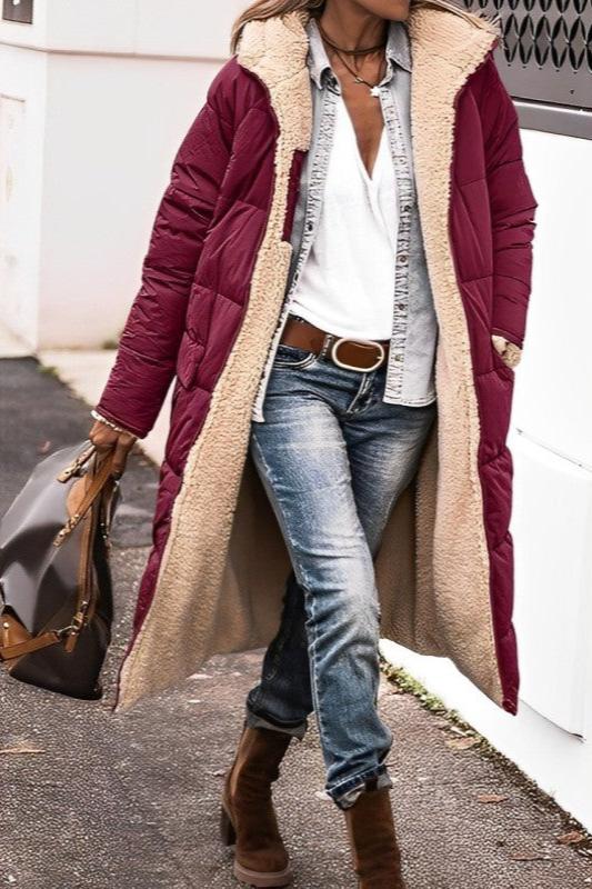 ReveriWarm – Omkeerbare Lange Winterjas voor Dames