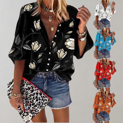 Livia - Zomerse Bloemenblouse voor Dames