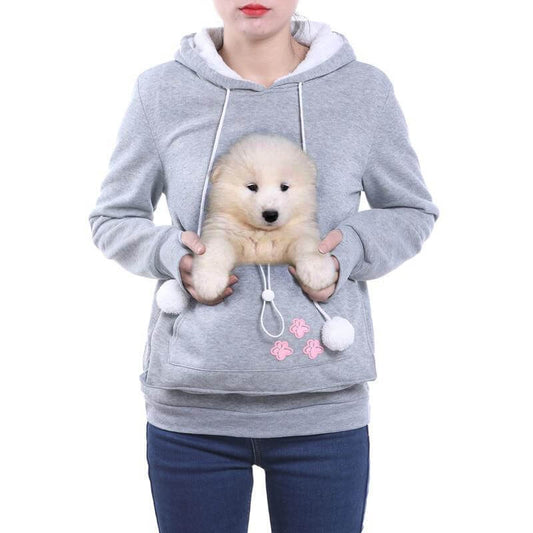 SnugglePouch – De Knuffelhoodie voor Jou en Je Huisdier