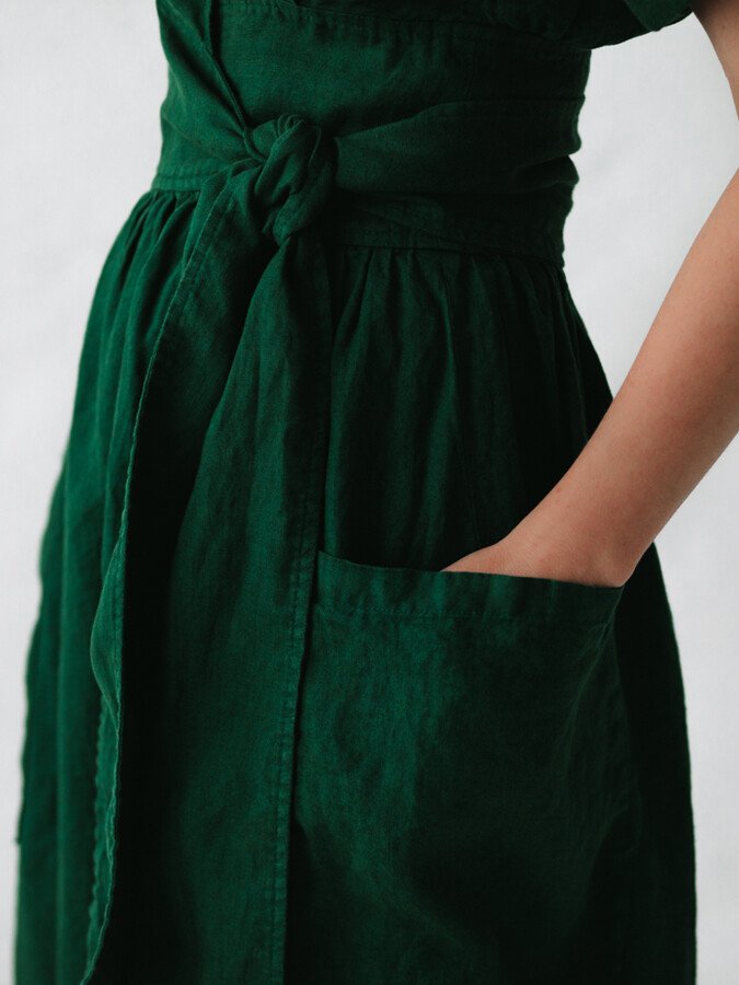 Linnen Grace Wikkeljurk