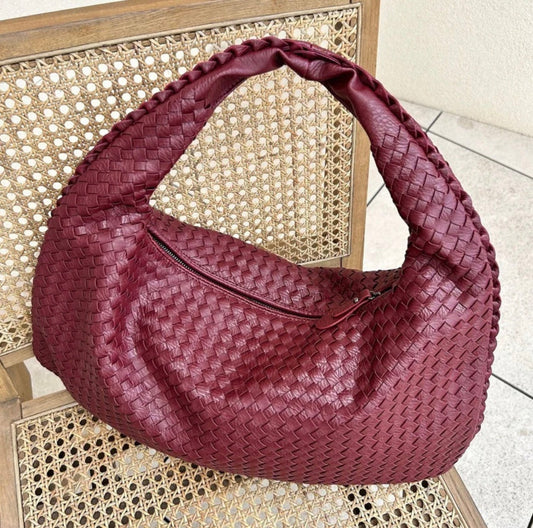 Noa Luxe Weave Handtas
