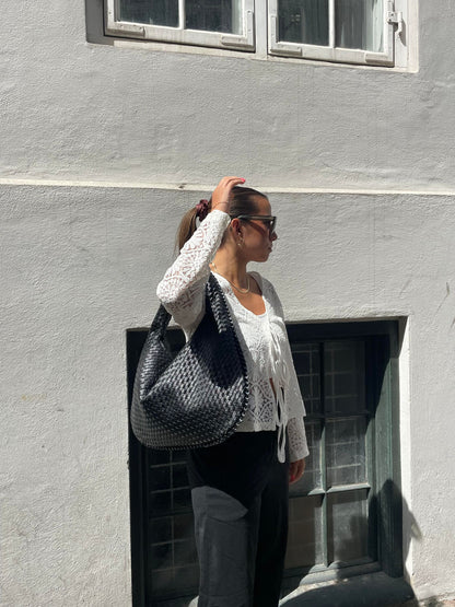Noa Luxe Weave Handtas