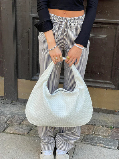Noa Luxe Weave Handtas