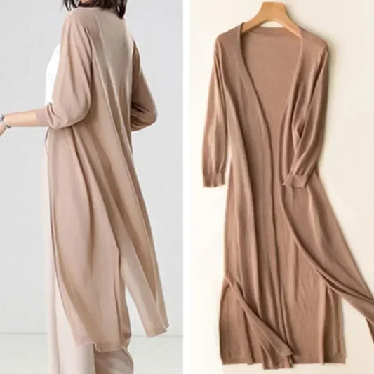 SoftFlow Duster – Lichtgewicht Lange Vest