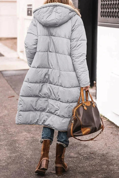 ReveriWarm – Omkeerbare Lange Winterjas voor Dames