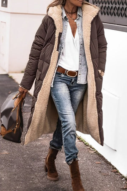 ReveriWarm – Omkeerbare Lange Winterjas voor Dames