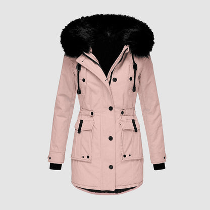 CozyFrost – Winterjas met Bontvoering voor Dames