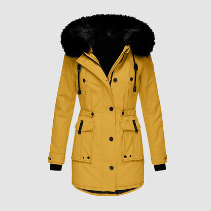 CozyFrost – Winterjas met Bontvoering voor Dames