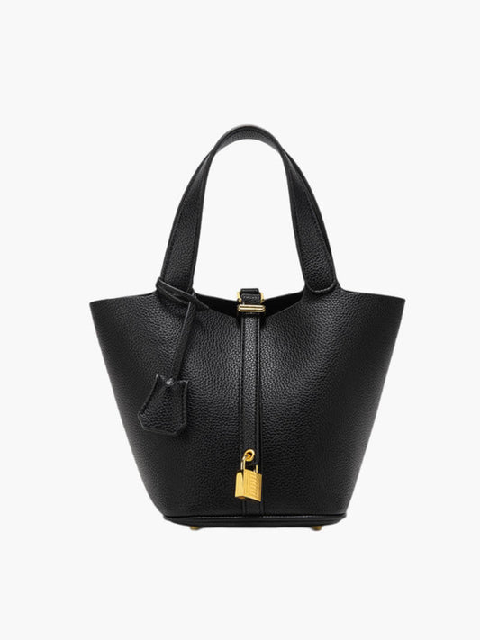 Bellaria Elegance – Luxe Handtas met Verfijnd Slotdetail