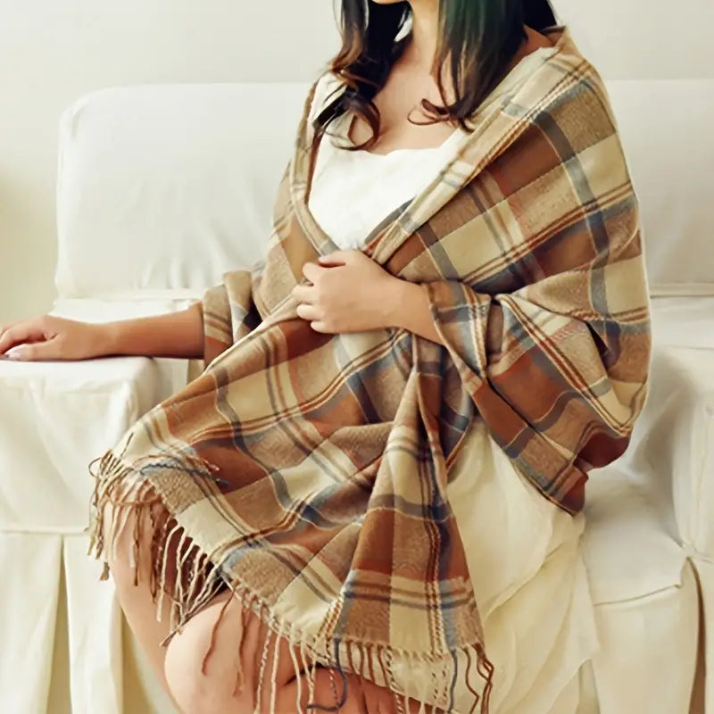 LuxeComfort – Kasjmier Omslagdoek