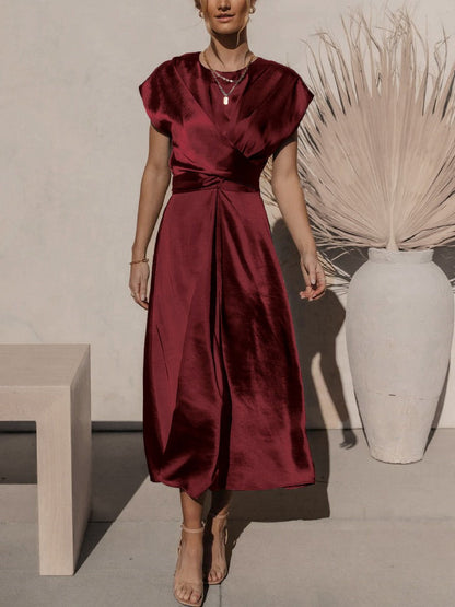 GlamourFeline - Vrouwelijke maxi jurk