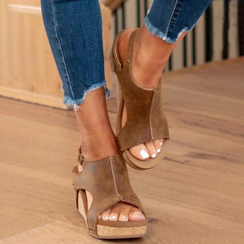 ComfortStep – Leren sandalen met orthopedische ondersteuning voor dames