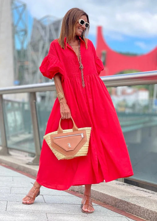 Scarlett – Rode Elegantie Jurk