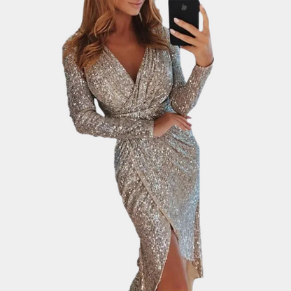 Aurélia – Luxe Paillettenjurk met Glamour Factor