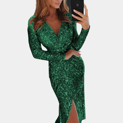 Aurélia – Luxe Paillettenjurk met Glamour Factor