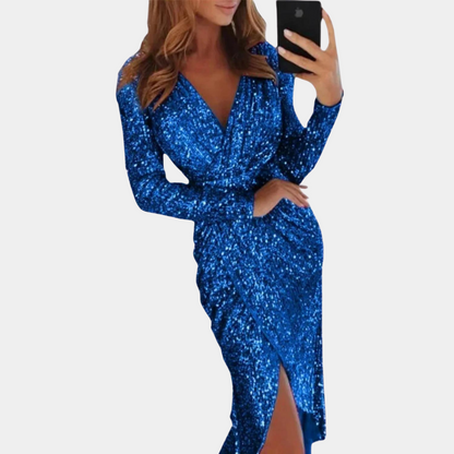 Aurélia – Luxe Paillettenjurk met Glamour Factor