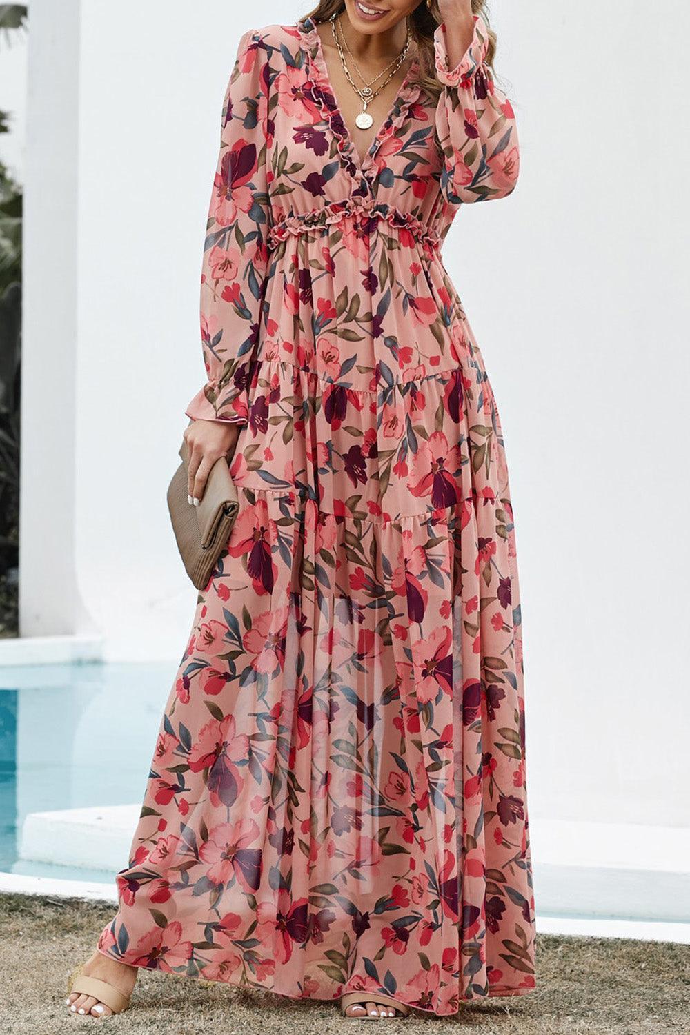 Lotus Elegance Maxi-jurk