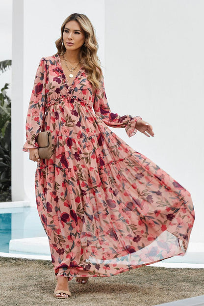 Lotus Elegance Maxi-jurk