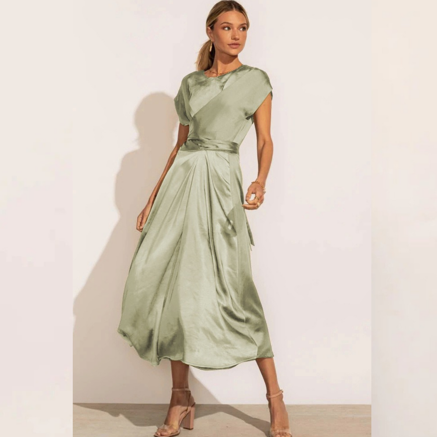 GlamourFeline - Vrouwelijke maxi jurk