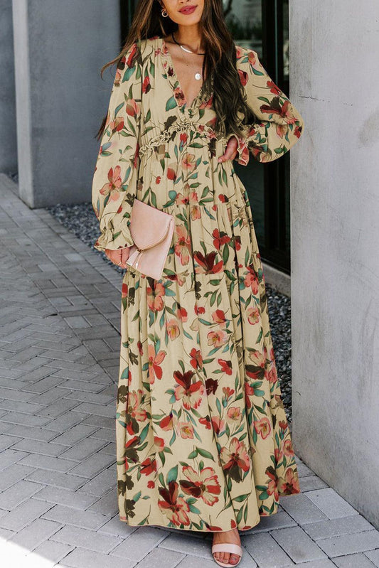 Wild Blossom Maxi-Jurk