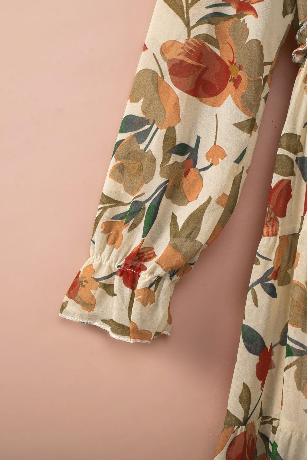 Wild Blossom Maxi-Jurk